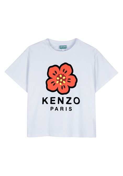 T-shirt con stampa KENZO KIDS | K6169877M